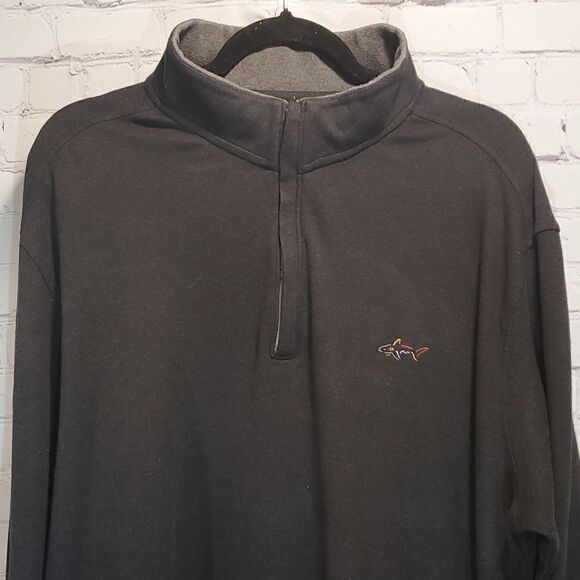 Men's Greg Norman quarter zip pullover sweatshirt size XXL - Picture 2 of 9
